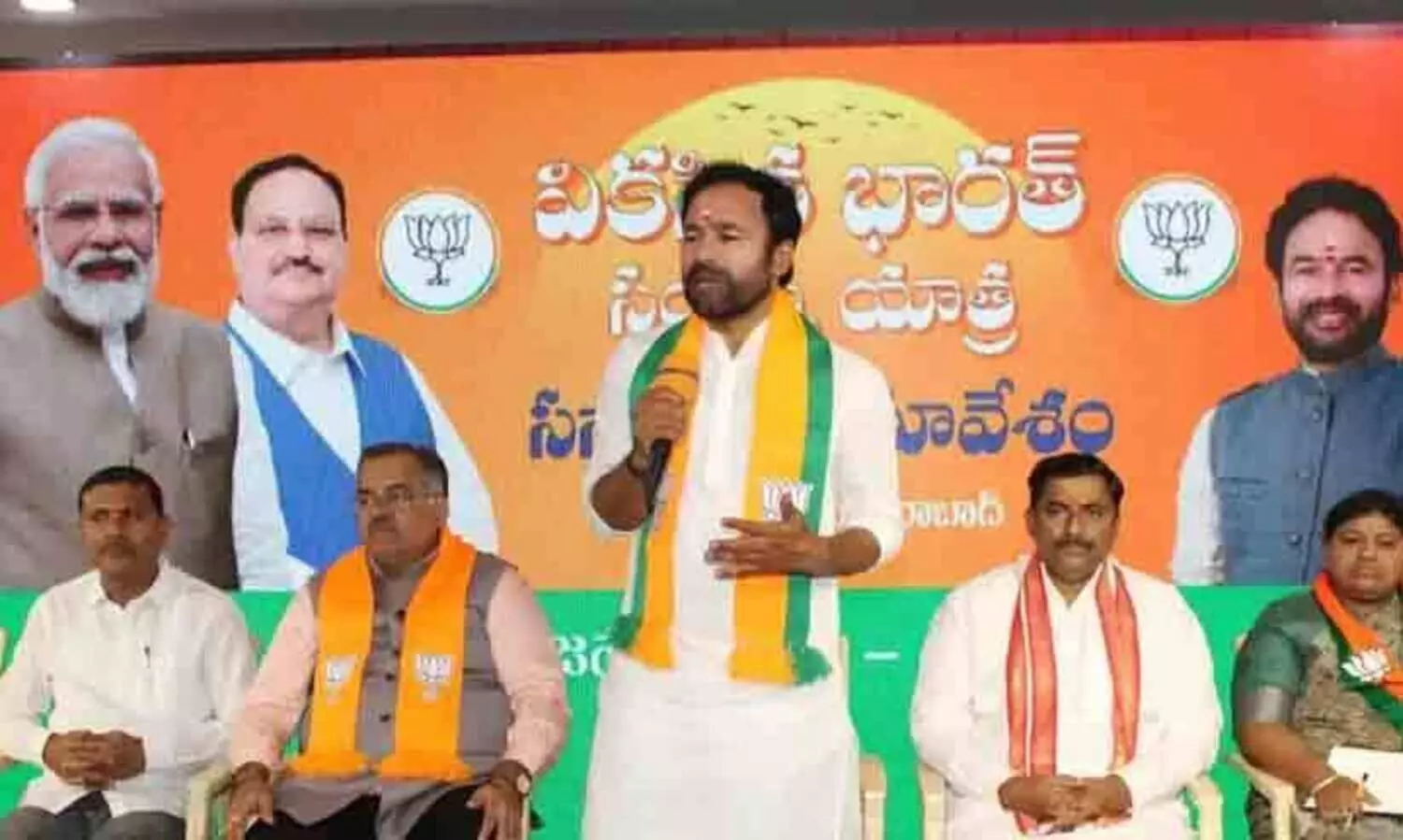 Telangana BJP chief G Kishan Reddy