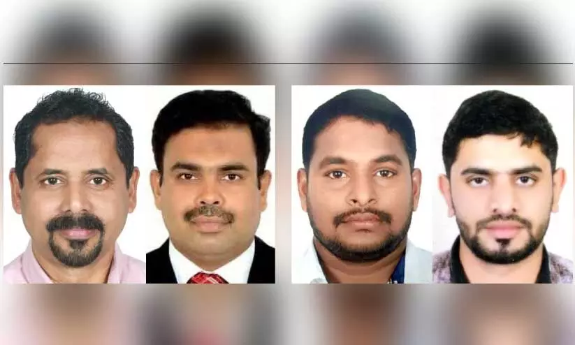 എ.പി അൻവർ വണ്ടൂർ, ജാഫർ നാലകത്ത്, എ.പി മുഹമ്മദ് റാഫി മാട്ടക്കുളം, മുസ്തഫ കൂരാട് എ.പി അൻവർ വണ്ടൂർ, ജാഫർ നാലകത്ത്, എ.പി മുഹമ്മദ് റാഫി മാട്ടക്കുളം, മുസ്തഫ കൂരാട്