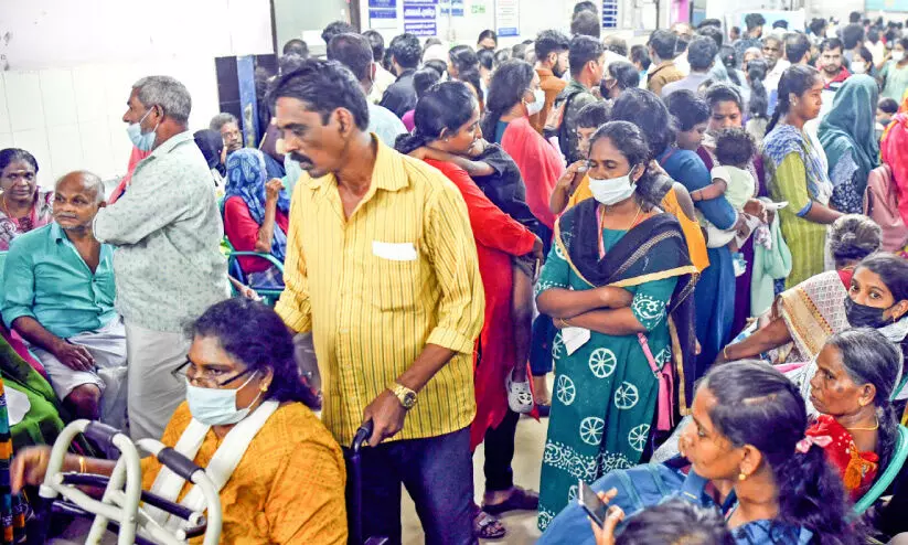 പനിയോ പനി നാടാകെ; ഒരാഴ്ചക്കിടെ പനി ബാധിച്ച് ചികിത്സ തേടിയത് 5500ലേറെ പേർ