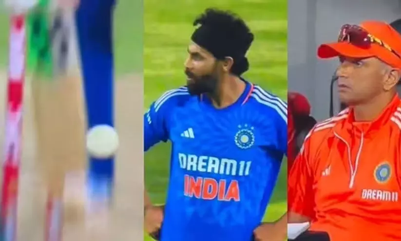 മില്ലർക്ക് രക്ഷയായി ഡി.ആർ.എസ് ‘പണിമുടക്ക്’; സൂപ്പർ സ്പോർട്ടിന് നേരെ ആരാധക രോഷം മില്ലർക്ക് രക്ഷയായി ഡി.ആർ.എസ് ‘പണിമുടക്ക്’; സൂപ്പർ സ്പോർട്ടിന് നേരെ ആരാധക രോഷം