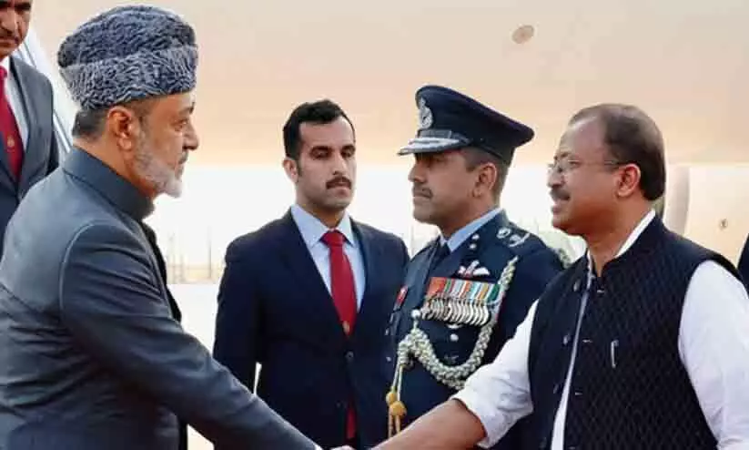 Sultan of Omans visit to India begins Sultan of Omans visit to India begins