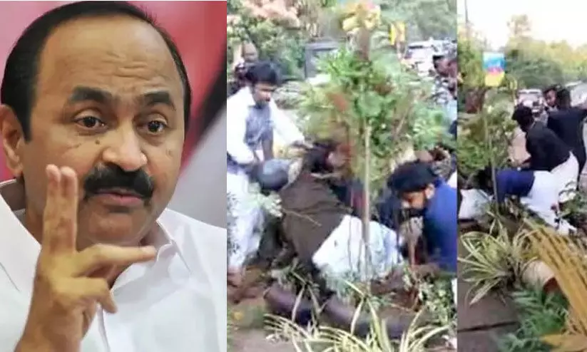 പിണറായി വിജയന് എല്ലാ കാലത്തും മുഖ്യമന്ത്രി ആയിരിക്കില്ലെന്ന് പൊലീസ് ക്രിമിനലുകള് ഓര്ക്കണമെന്ന് വി.ഡി സതീശൻ പിണറായി വിജയന് എല്ലാ കാലത്തും മുഖ്യമന്ത്രി ആയിരിക്കില്ലെന്ന് പൊലീസ് ക്രിമിനലുകള് ഓര്ക്കണമെന്ന് വി.ഡി സതീശൻ