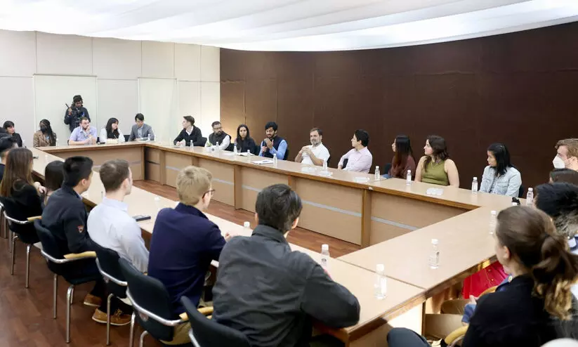 Rahul Gandhi-Harvard University