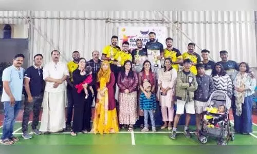 ജു​ബൈ​ൽ ഫാ​ൽ​ക​ൺസ് ബാ​ഡ്മി​ൻ​റ​ൺ ടൂ​ർ​ണ​മെൻറ്​ വി​ജ​യി​ക​ൾ