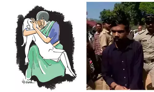 ഇ​തെ​ന്ത്​ നീ​തി​യാ സാ​റേ... അ​ല​റി​ക്ക​ര​ഞ്ഞ്​ ആ ​അ​മ്മ ചോ​ദി​ച്ചു