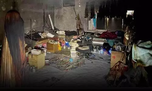 ഫ​ഹാ​ഹീ​ലി​ൽ തീ​പ​ട​ർ​ന്ന അ​പ്പാ​ർ​ട്മെന്‍റ്