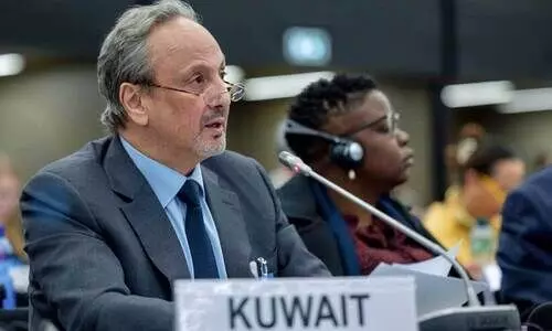 ആ​ഗോ​ള അ​ഭ​യാ​ർ​ഥി ഫോ​റ​ത്തി​ൽ വി​ദേ​ശ​കാ​ര്യ​മ​ന്ത്രി ശൈ​ഖ് സ​ലിം അ​ബ്ദു​ല്ല അ​ൽ ജാ​ബി​ർ അ​സ്സ​ബാ​ഹ്