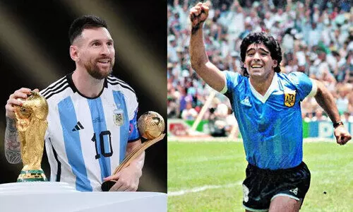 മറഡോണയെ മറികടക്കാനായില്ല; മെസ്സിയുടെ ലോകകപ്പ് ജഴ്സി ലേലത്തിൽ പോയത് 7.8 ദശലക്ഷം ഡോളറിന്