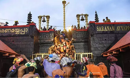 ശബരിമലയിൽ ഈ വർഷം 134.44,കോടി രൂപ വരവ്