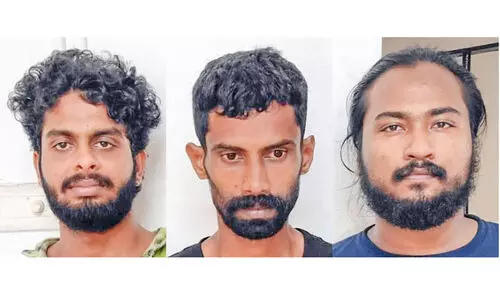 മെത്താഫിറ്റമിനും കഞ്ചാവുമായി മൂന്ന് യുവാക്കൾ പിടിയിൽ