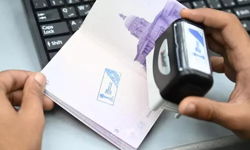 ജിദ്ദ എയർപ്പോർട്ടിലെ ഇമിഗ്രേഷൻ സീലിൽ ഫിഫ ക്ലബ് ലോകകപ്പ് ലോഗോ