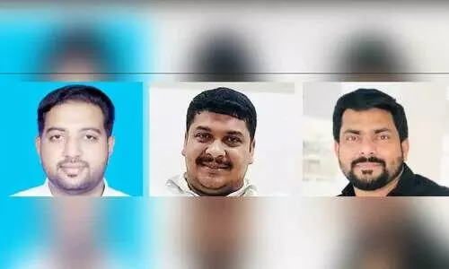 ഇ​സ്മാ​യി​ൽ വ​ള്ളി​യോ​ത്ത്, ഹാ​ഷി​ദ് മു​ണ്ടോ​ത്ത്, ഹ​ർ​ഷാ​ദ് കാ​യ​ണ്ണ