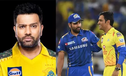 രോഹിത് ശർമ കൂടുമാറുമോ..? പിന്തുണയുമായി സി.എസ്.കെ, ബദരീനാഥിന്റെ പോസ്റ്റും വൈറൽ