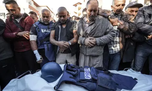 ഗ​സ്സ: വെ​ടി​നി​ർ​ത്ത​ൽ ച​ർ​ച്ച ന​ട​ക്കു​ന്ന​താ​യി ഖ​ത്ത​ർ