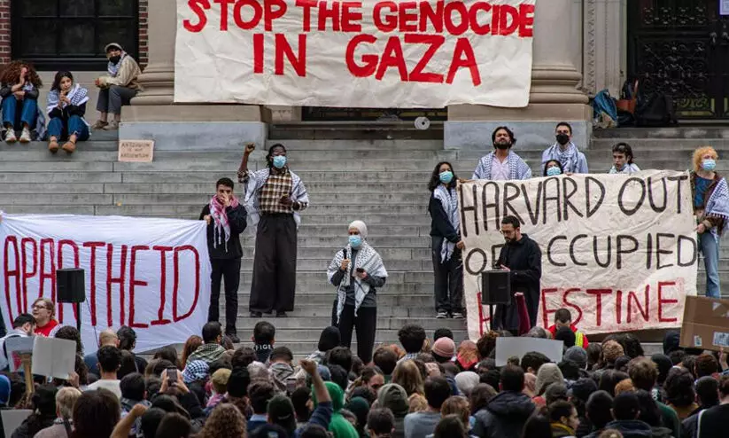 ഇസ്രായേൽ പിരിച്ചുവിടണം, ഹമാസിനെ ഭരണമേൽപ്പിക്കണം -50% അമേരിക്കൻ യുവാക്കളും പറയുന്നെന്ന് സർവേ ഇസ്രായേൽ പിരിച്ചുവിടണം, ഹമാസിനെ ഭരണമേൽപ്പിക്കണം -50% അമേരിക്കൻ യുവാക്കളും പറയുന്നെന്ന് സർവേ