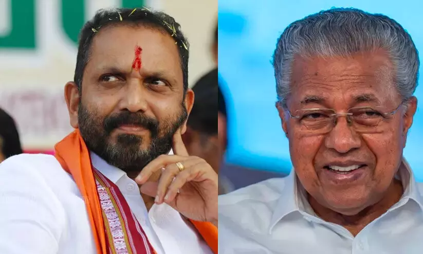 തോമസ് ചാഴിക്കാടനെതിരായ മുഖ്യമന്ത്രിയുടെ പരാമർശം ഫാഷിസ്റ്റ് രീതിയെന്ന് കെ. സുരേന്ദ്രൻ