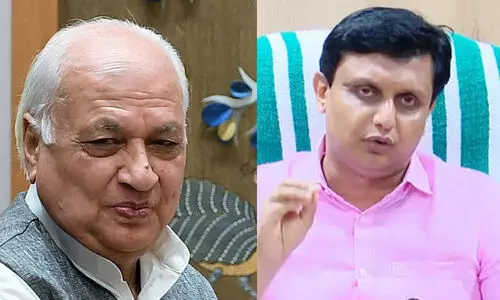 ഷട്ട് യുവർ ബ്ലഡി മൗത്ത് മിസ്റ്റർ ആരിഫ് മുഹമ്മദ് ഖാൻ എന്ന് ഗവർണറോട് പറയാത്തത് ആ പദവിയോടുള്ള ബഹുമാനം കൊണ്ട് -മന്ത്രി മുഹമ്മദ് റിയാസ്