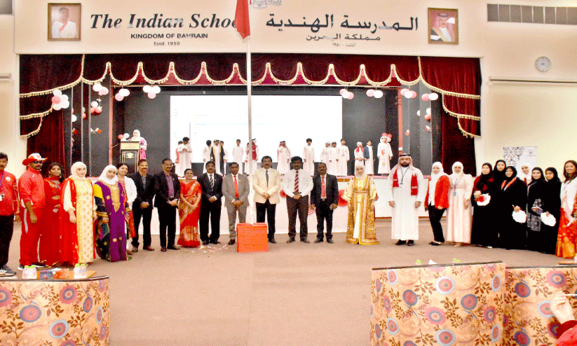 ഇന്ത്യൻ സ്കൂൾ ബഹ്റൈൻ ദേശീയദിനം ആഘോഷിച്ചു ഇന്ത്യൻ സ്കൂൾ ബഹ്റൈൻ ദേശീയദിനം ആഘോഷിച്ചു