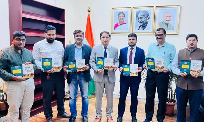 ‘അഞ്ച് സഹസ്രാബ്ദങ്ങളുടെ ഉറ്റ സൗഹൃദപ്പെരുമ’; സൗദി-ഇന്ത്യ സാംസ്കാരികോത്സവം ജനുവരി 19ന് ജിദ്ദയില് ‘അഞ്ച് സഹസ്രാബ്ദങ്ങളുടെ ഉറ്റ സൗഹൃദപ്പെരുമ’; സൗദി-ഇന്ത്യ സാംസ്കാരികോത്സവം ജനുവരി 19ന് ജിദ്ദയില്