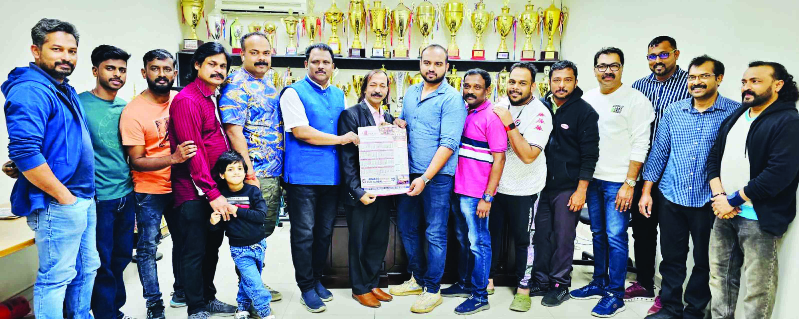 റി​യാ​ദ് ടാ​ക്കീ​സ് പു​തു​വ​ർ​ഷ ക​ല​ണ്ട​ർ പ്ര​കാ​ശ​നം ചെ​യ്തു