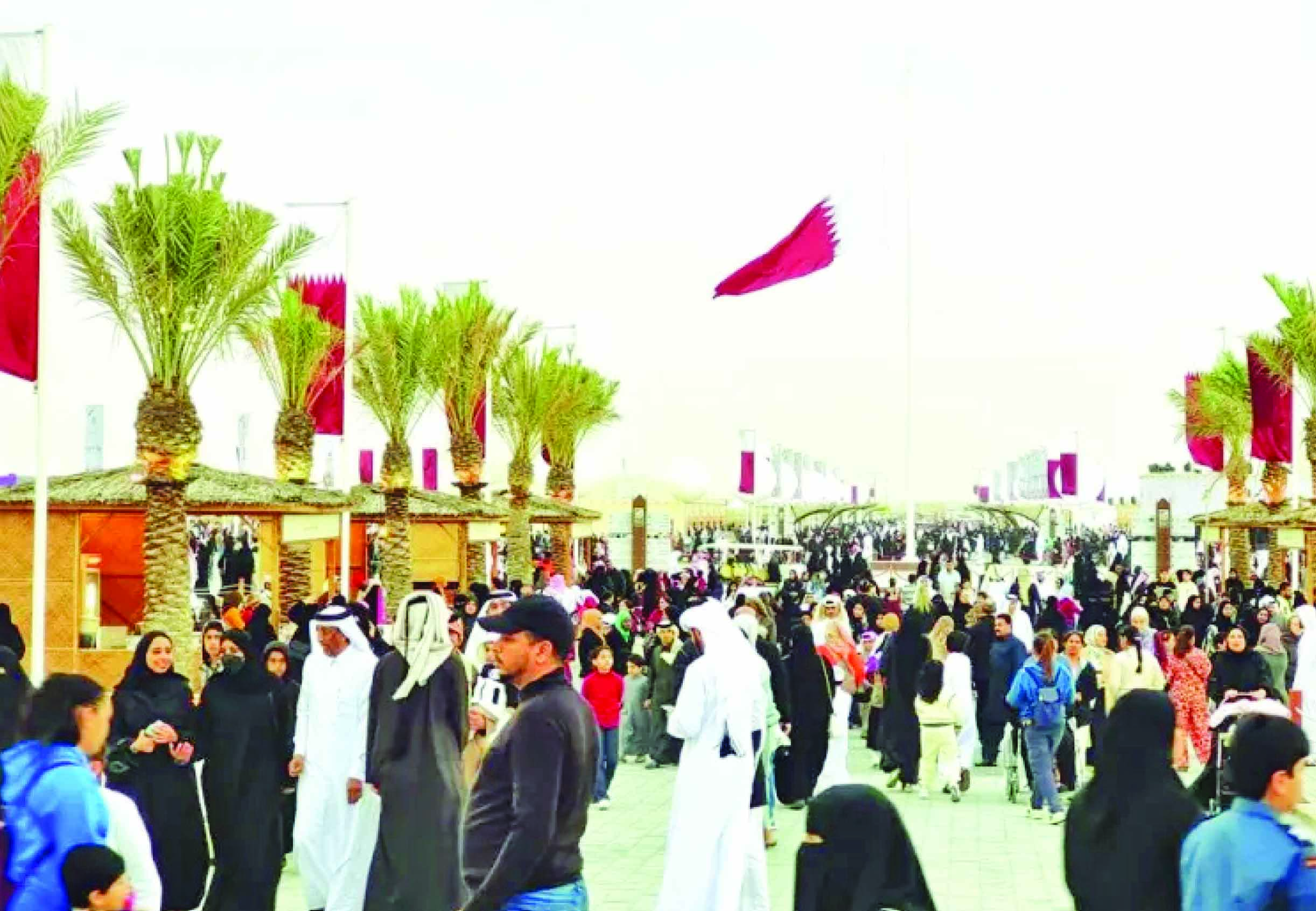 സന്ദർശകത്തിരക്ക്; ദർബ് അൽ സാഇ ഇനിയും തുടരും സന്ദർശകത്തിരക്ക്; ദർബ് അൽ സാഇ ഇനിയും തുടരും