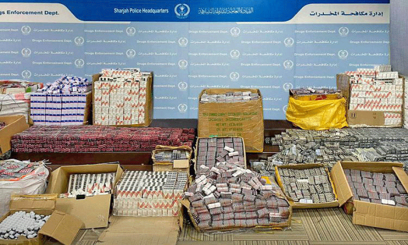 ഷാർജയിൽ ഈ വർഷം മയക്കുമരുന്ന്​ കേസിൽ പിടിയിലായത്​ 551 പേർ