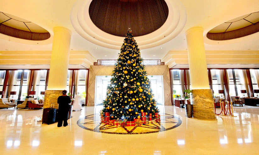 ക്രിസ്മസിനെ വരവേൽക്കുന്നതിന്റെ ഭാഗമായി ഒരുക്കിയ ട്രീ ക്രിസ്മസിനെ വരവേൽക്കുന്നതിന്റെ ഭാഗമായി ഒരുക്കിയ ട്രീ