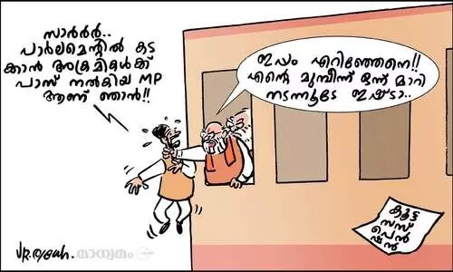 ഹൊ! ഇപ്പൊ എറിഞ്ഞേനെ!!