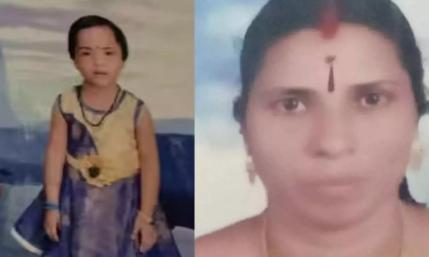 The mother killed her daughter by throwing her into the well