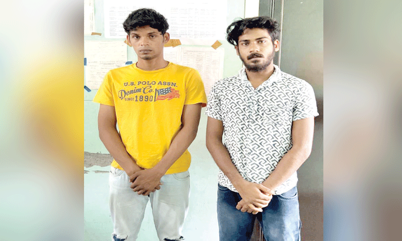 പി​ടി​യി​ലാ​യ പ്ര​തി​ക​ൾ