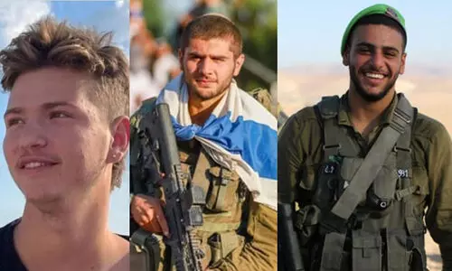 ഹമാസുമായുള്ള ഏറ്റുമുട്ടലിൽ മൂന്ന് സൈനികർ കൂടി കൊല്ലപ്പെട്ടതായി ഇസ്രായേൽ ഹമാസുമായുള്ള ഏറ്റുമുട്ടലിൽ മൂന്ന് സൈനികർ കൂടി കൊല്ലപ്പെട്ടതായി ഇസ്രായേൽ