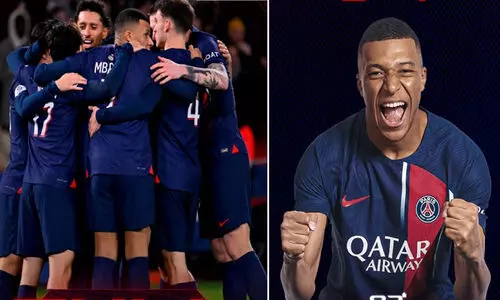 കിലിയൻ എംബാപ്പെക്ക് ഇരട്ടഗോൾ; പി.എസ്.ജിക്ക് ജയം