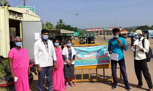 An elderly man has covid in Mangalore