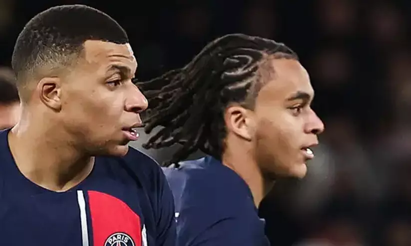 സഹോദരൻ ഏഥാൻ എംബാപ്പെയുടെ അരങ്ങേറ്റ ദിനം കളറാക്കി കിലിയൻ എംബാപ്പെ സഹോദരൻ ഏഥാൻ എംബാപ്പെയുടെ അരങ്ങേറ്റ ദിനം കളറാക്കി കിലിയൻ എംബാപ്പെ