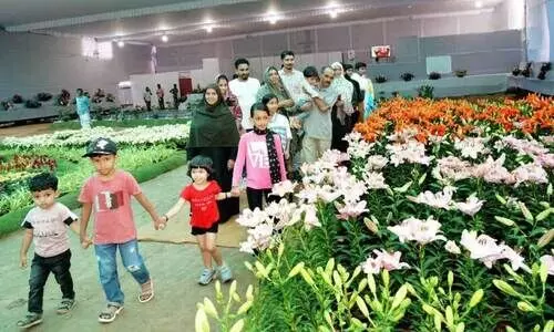 കല്പറ്റ ബൈപാസ് ഗ്രൗണ്ടില് നടക്കുന്ന ഫ്ലവര് ഷോയിൽനിന്ന് കല്പറ്റ ബൈപാസ് ഗ്രൗണ്ടില് നടക്കുന്ന ഫ്ലവര് ഷോയിൽനിന്ന്