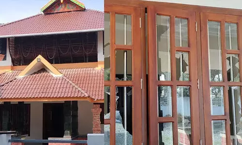 പന്തളത്ത് ആർ.എസ്.എസ് കാര്യാലയത്തിനുനേരെ ആക്രമണം