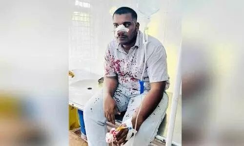 പ​രി​ക്കേ​റ്റ വി​ദ്യാ​ർ​ഥി​ ആശുപത്രിയിൽ