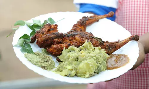 സരസിലെ താരമായി തിരുനെല്ലിയുടെ ഗുണ്ടഗെ ചിക്കനും തിമോസും