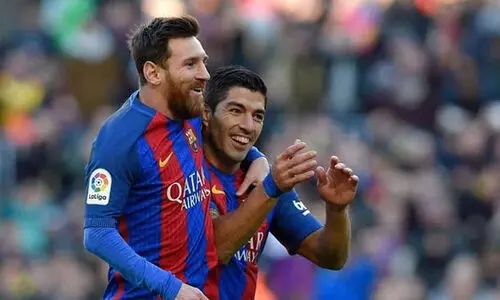 സുവാരസ് ഇനി മെസ്സിക്കൊപ്പം പന്തുതട്ടും; യുറുഗ്വായ് താരം ഇന്‍റർമിയാമിയുമായി ധാരണയിലെത്തി