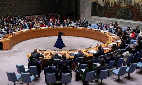 വെള്ളം ചേർത്ത പ്രമേയം അംഗീകരിച്ച് യു.എൻ രക്ഷാസമിതി; വെടിനിർത്തൽ ഇല്ല, കൂടുതൽ മാനുഷിക സഹായം മാത്രം