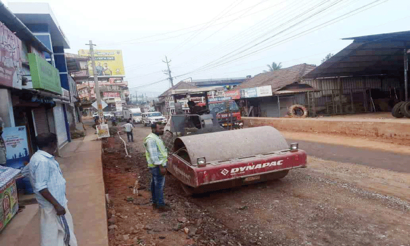 മലയോര ഹൈവേ പ്രവൃത്തിക്ക് വേഗംകൂടി; ഗതാഗത നിയന്ത്രണം ഏർപ്പെടുത്തും