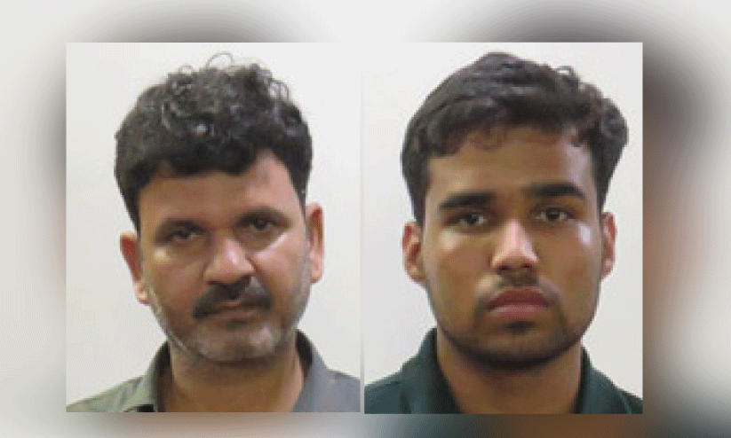 പിടിയിലായ പ്രതികൾ