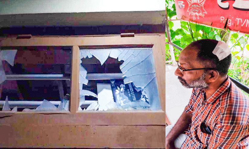 ആലംകോടും നാവായിക്കുളത്തും വീടുകൾ തകർത്തു; ഒരാൾ പിടിയിൽ ആലംകോടും നാവായിക്കുളത്തും വീടുകൾ തകർത്തു; ഒരാൾ പിടിയിൽ