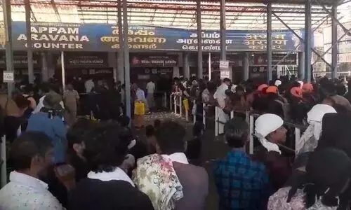 ശർക്കര ക്ഷാമം മൂലം ഉൽപാദനം നിലച്ചു; ശബരിമലയിൽ അപ്പം,അരവണ വിൽപനയിൽ കടുത്ത നിയന്ത്രണം