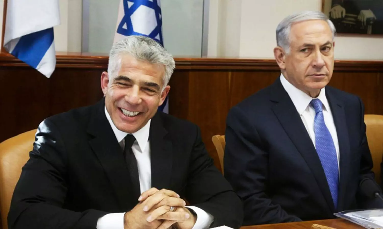 Yair Lapid, Benjamin Netanyahu