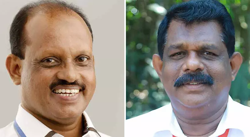 അഹമ്മദ് ദേവർകോവിലും ആന്റണി രാജുവും  മന്ത്രിസ്ഥാനം രാജിവെച്ചു