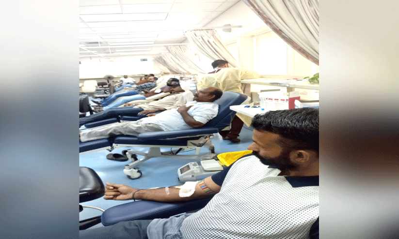 പി.​സി.​ഡ​ബ്ല്യൂ.​എ​ഫ് ര​ക്ത​ദാ​ന ക്യാ​മ്പ് ന​ട​ത്തി