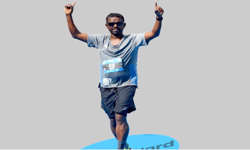 മുറിവേറ്റ ഹൃദയത്തിന് മാരത്തൺ സമ്മാനം