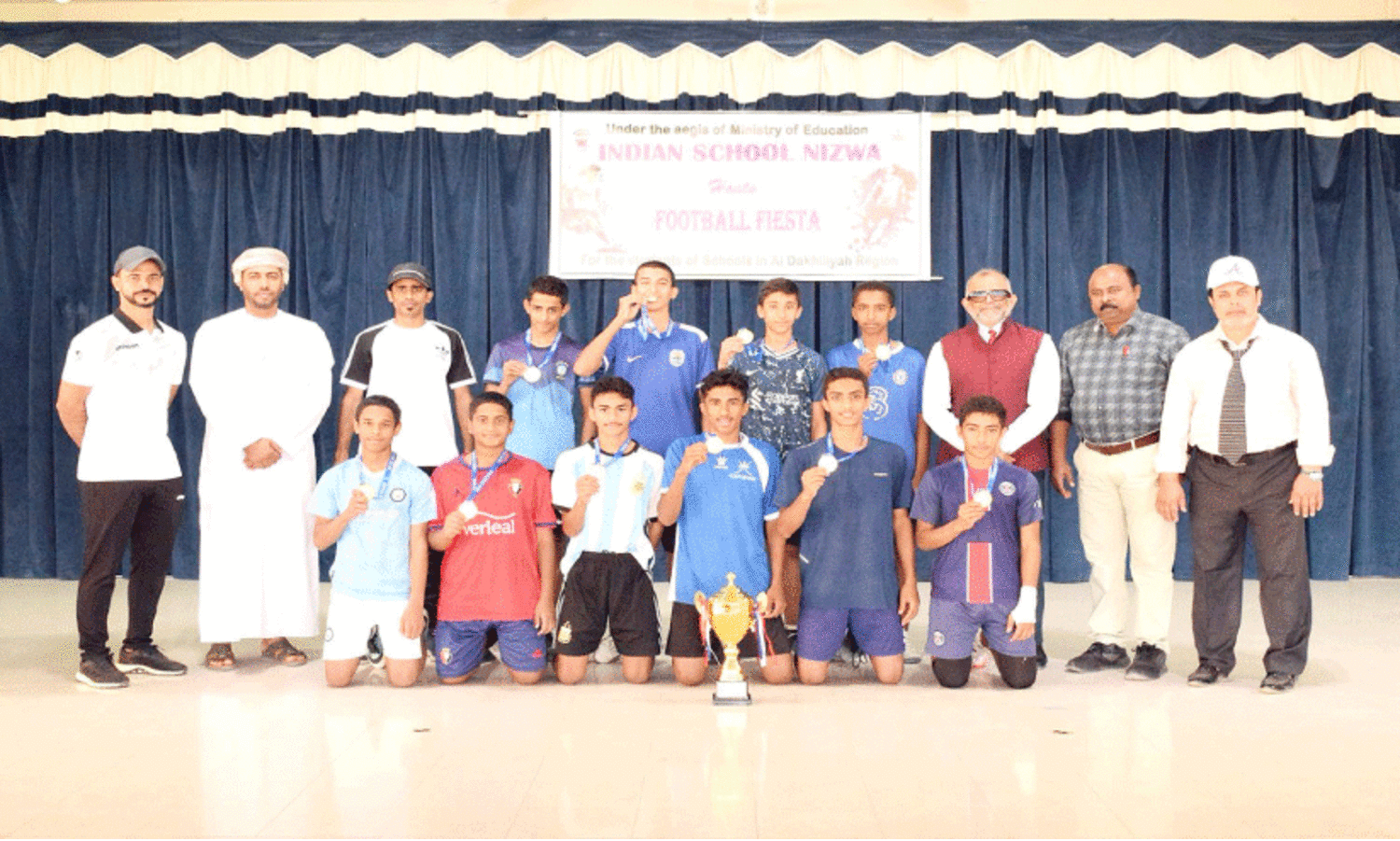 ഇ​ന്ത്യ​ൻ സ്കൂ​ൾ നി​സ്‌​വ ഫു​ട്ബാ​ൾ ഫി​യ​സ്റ്റ