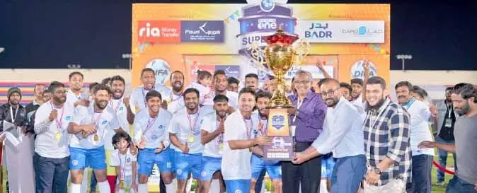 മീ​ഡി​യാ​വ​ണ്‍ സൂ​പ്പ​ര്‍ ക​പ്പ്: ഖാ​ലി​ദി​യ്യ എ​ഫ്.​സി ചാ​മ്പ്യ​ന്മാ​ർ